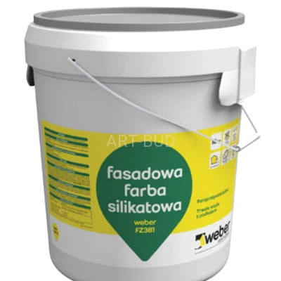 Silikatowa farba fasadowa weber FZ381
