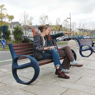 Ławka miejska Barcelona, żeliwna 200 cm (szt)