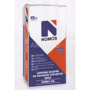 Zaprawa klejowa do pustaków szklanych Nomos biała 25 kg 