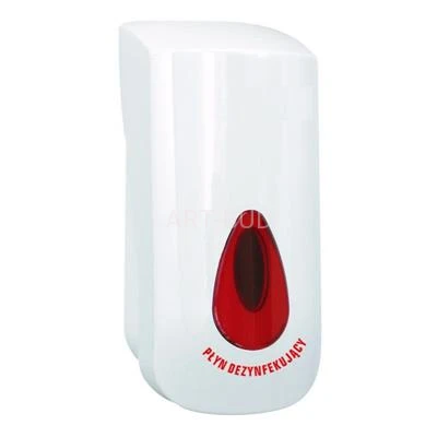 Dozownik płynu dezynfekcyjnego w sprayu 1000 ml okienko czerwone DS1TC