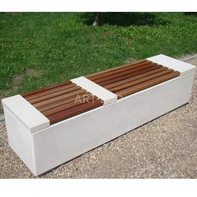 Ławka-siedzisko betonowa RELAX bez oparcia