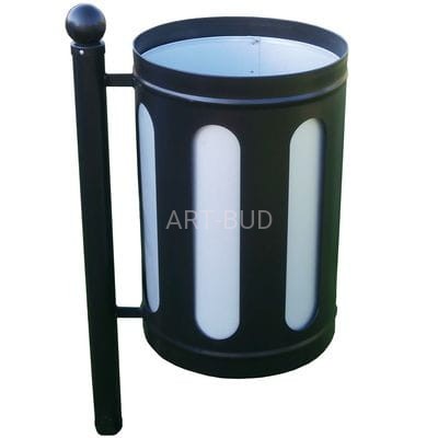 Kosz na śmieci stalowy Classic plus  pojemność 35 l  