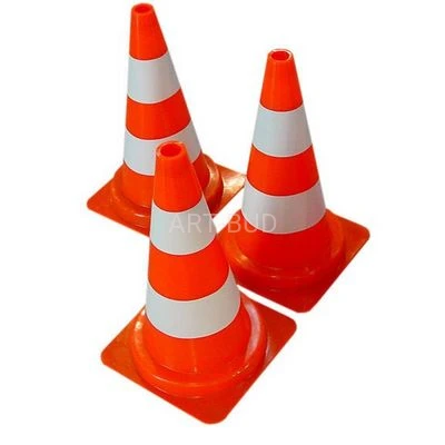 Pachołek drogowy U-23 wygrodzeniowy miękki stożek elastyczny