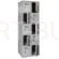 Szafy ubraniowe-pracownicze szkolne metalowe ze schowkami  SUS 322W   325W  424W