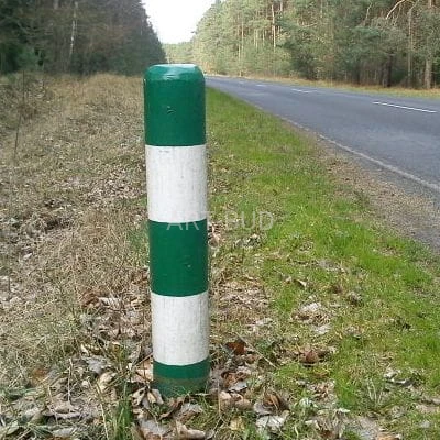 Słupek drogowy zaporowy krawędziowy U-2