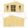 Drewniany domek letniskowy  Mars II 32 + 11 M2