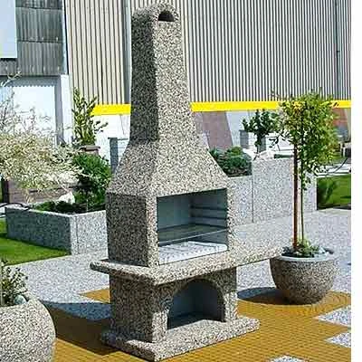 Grill ogrodowy PREMIER z betonu płukanego