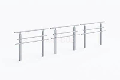 Bariery wygrodzeniowe, ochronne EFEKT, długość 140 cm, wysokość 100 cm, stal nierdzewna lub malowana kod:0925 (szt.)