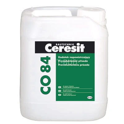 Dodatek napowietrzający do zapraw i betonów CO 84  - Ceresit
