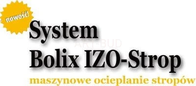 System BOLIX IZO-Strop  - maszynowe docieplenie stropów