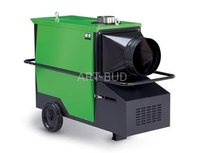 Nagrzewnice przejezdna z odprowadzaniem spalin palnik olejowy  CLK