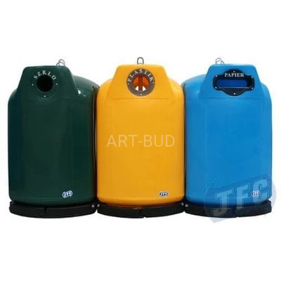 Pojemnik do selektywnej zbiórki  odpadów 1500 - 2500 l  SPACESAVER