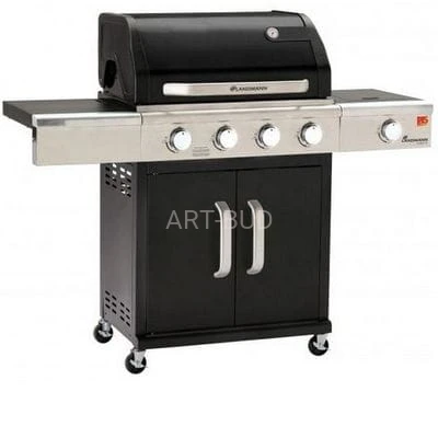 Grill duży gazowy TRITON 4.1 czarny 