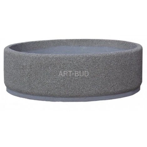 Donica okrągła betonowa śr 130 wys 40 cm