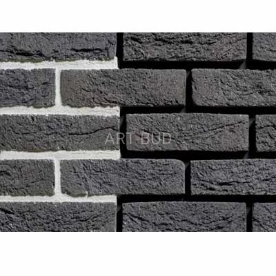 Cegła klinkierowa ręcznie formowana DF 210/65/100 ZWART BEZAAGSELD ENGELS (szt.)