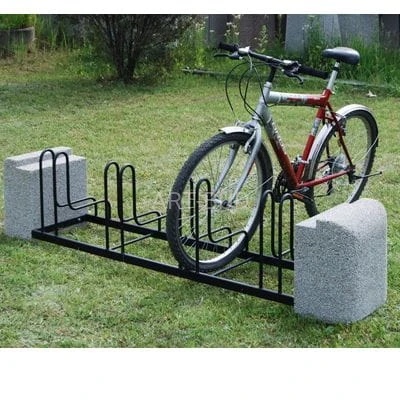 Stojak rowerowy betonowy lub stalowy 4, 5 lub 6 stanowiskowy