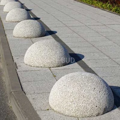 Słupek parkingowy półkula betonowa