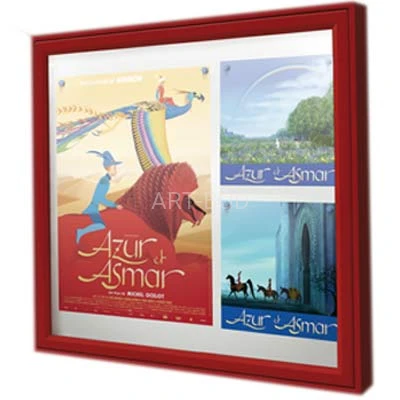 Gabloty Classique z przesuwanymi drzwiami, tablica h 750x550 mm Anodowana /1szt