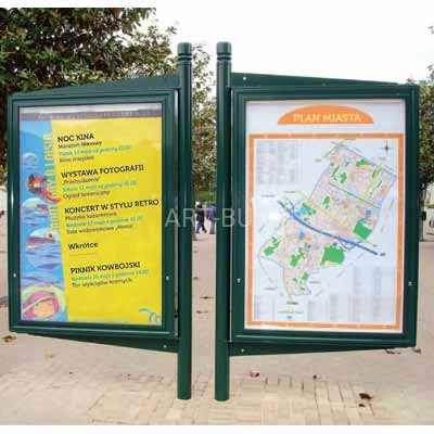 Kaseton reklamowy w kształcie flagi, dwustronny  niepodświetlany oraz podświetlany, wymiar  h 1710x1160 mm (szt.)