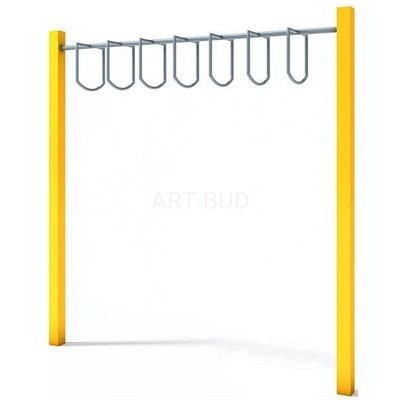 Drążek poziomy z uchwytami urządzenie siłowni plenerowych SW-09 Street Workout 