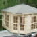 Drewniany domek pieciokatny VICTORIA C 13,9 M2