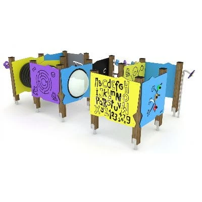 Plac zabaw zestaw zabawowy drewniany WOODEN 