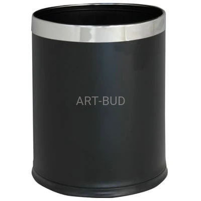 Kosz otwarty biurowy hotelowy 10 l stal matowa polerowana lub malowana Merida KSC103