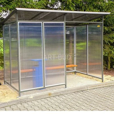 Wiata przystankowa lub palarnia typu GAMMA