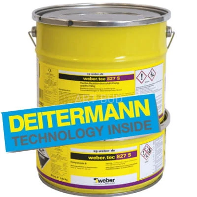 Elastyczna, reaktywna żywica epoksydowa do wykonywania powłok uszczelniających weber.tec 827 S