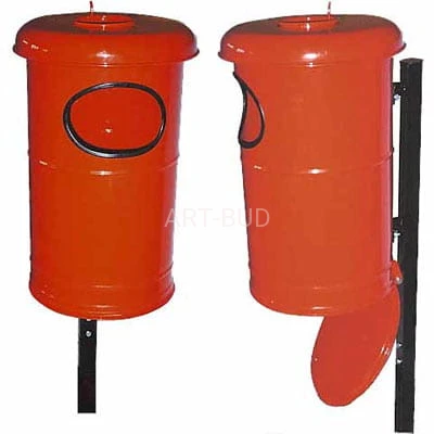 Kosz uniwersalny KWD 40 opróżniany dołem poprzez otworzenie dna