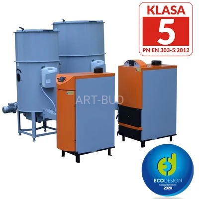 Kocioł na biomase z automatycznym podajnikiem moc od  25 do 350 kW Biowarmer