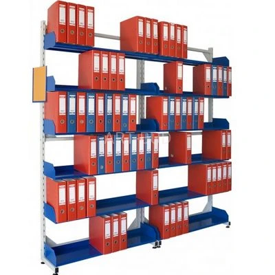 Regał biblioteczny jednostronny szkolny biurowy do archiwum  Rmb 1