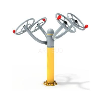 Koła TAI CHI podwójne siłownia zewnętrzna urządzenie do ćwiczeń Eco