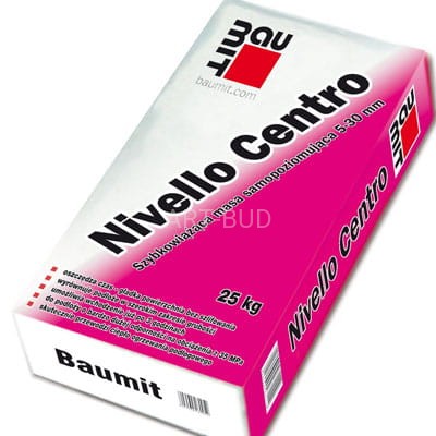 Szybkowiążąca masa samopoziomująca Baumit Nivello Centro 25 kg