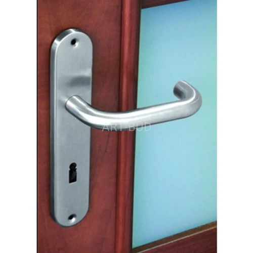 Klamka drzwiowa DOMINO, Uno INX - stal nierdzewna 1szt.