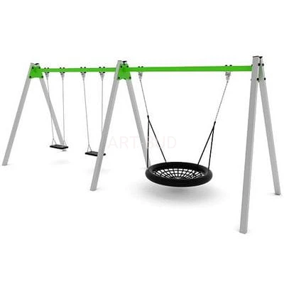Huśtawka wieloosobowa na plac zabaw Swing wys. 2,40 m