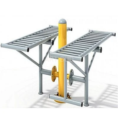 Ławka podwójna ECO sprzęt treningowy do siłowni zewnętrznej