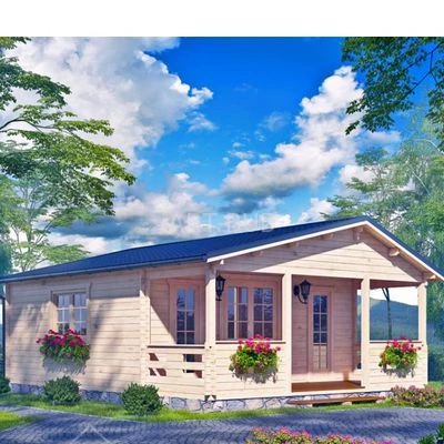 Drewniany domek letniskowy  Mars II 32 + 11 M2