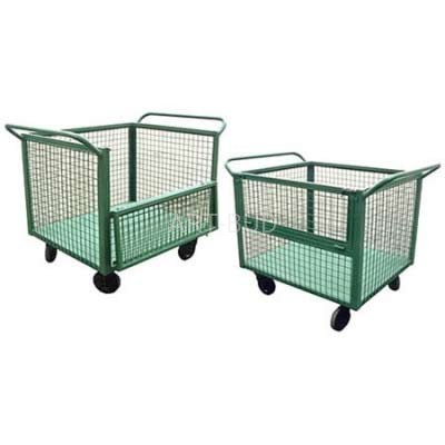 Skrzyniowy wózek siatkowy na kółkach WS