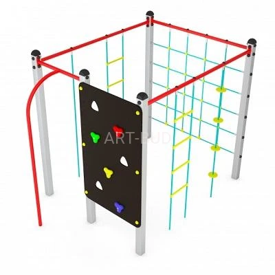 Sześcian gimnastyczny na plac zabaw dla dzieci Climbo 