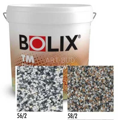 Tynk mozaikowy na grysach Bolix TM 56/2 oraz TM 58/2 opakowanie 30 kg 