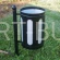 Kosz na śmieci stalowy Classic plus  pojemność 35 l  
