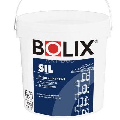 Elewacyjna farba silikonowa BOLIX SIL opakowanie 10 l