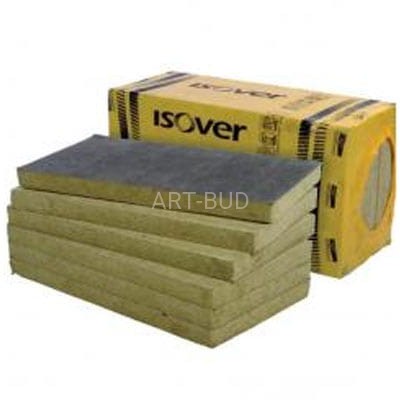 Ventiterm Plus płyta z wełny mineralnej otrzymanej z włókien skalnych pokryta czarnym welonem szklanym wym: 1200/600 grubość od 50 do 200 mm