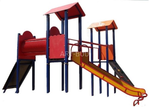 Plac zabaw dla dzieci zestaw dwie wieże