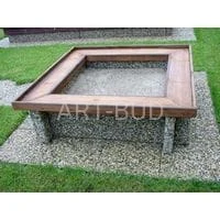 Piaskownica betonowa KR 116 wymiar 120x120