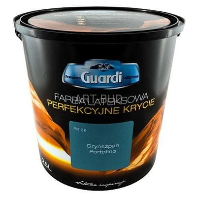 Farba lateksowa PERFEKCYJNE KRYCIE  Francesco GUARDI Collezione