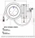 Hydrant wewnętrzny DN25 HW25 Z 20 WW oraz HW25 Z 30 WW  zawieszany wersja wychylna, zamek PATENT lub EURO  (szt.)