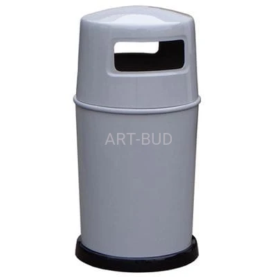 Kosz reklamowy na śmieci 120 l plastikowy