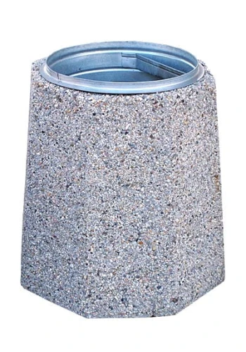 Kosz betonowy ośmiokątny 70 L 